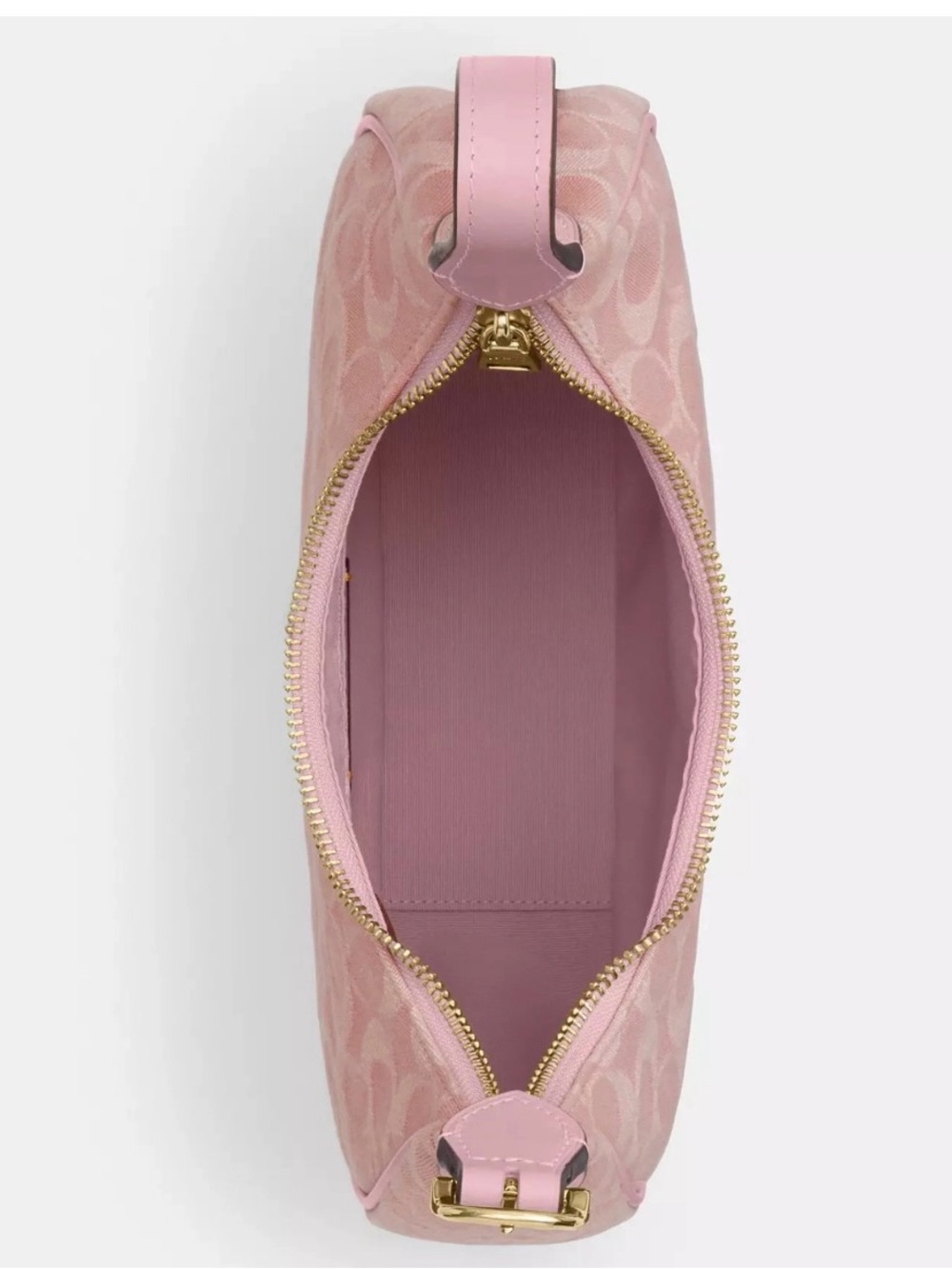Coach Pink Emily Denim Bag - Picture 5 of 5